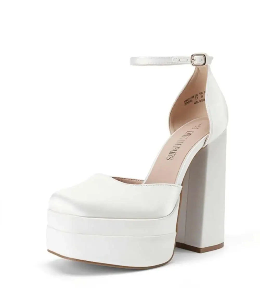 Dream Pairs these satin